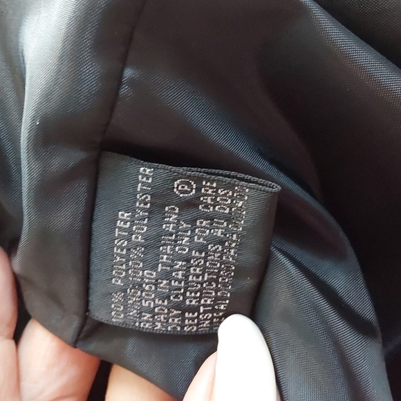 Kasper Womens Black & White Polka-dot Open Blazer Suit Jacket Preppy Sz.16 - Picture 8 of 8